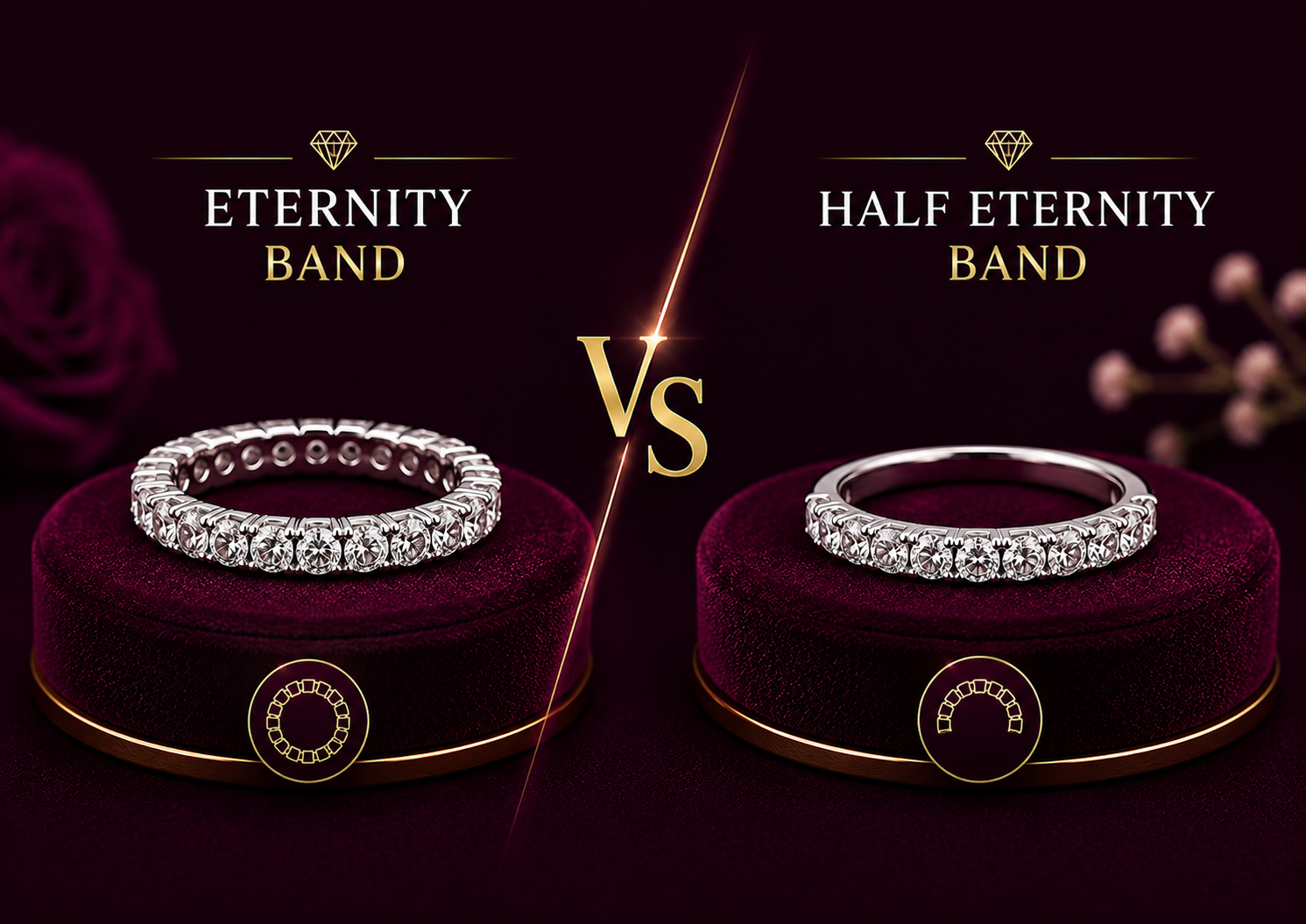 Eternity vs Half Eternity Bands