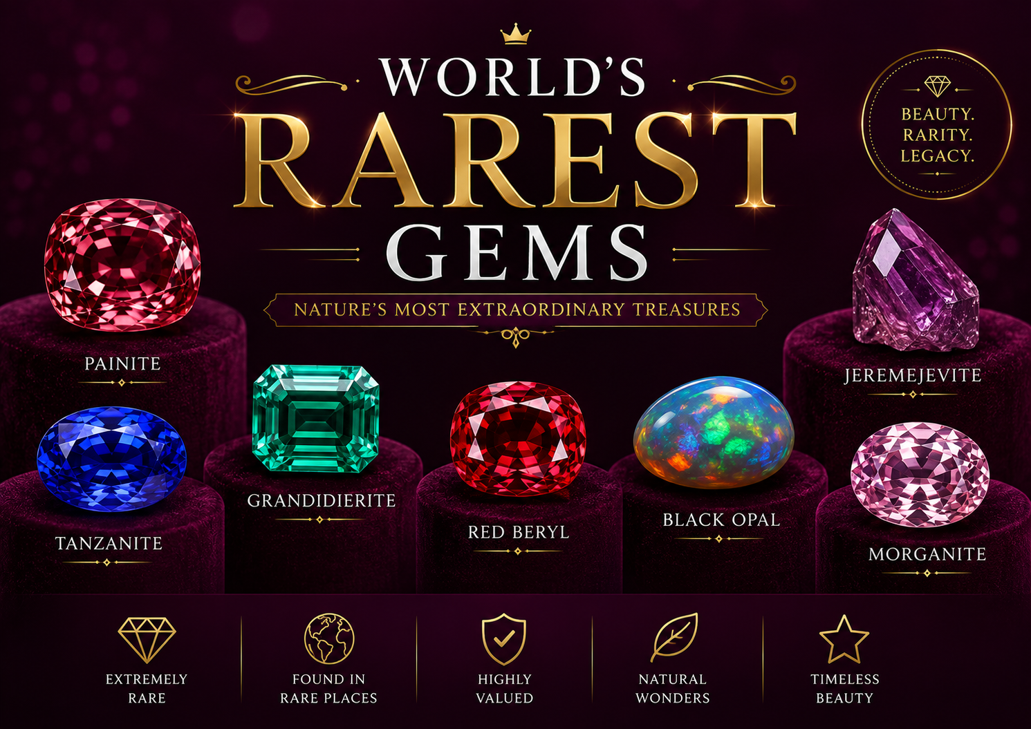 Gemstones Rarer Than Diamonds (15 of the World’s Rarest Gems)