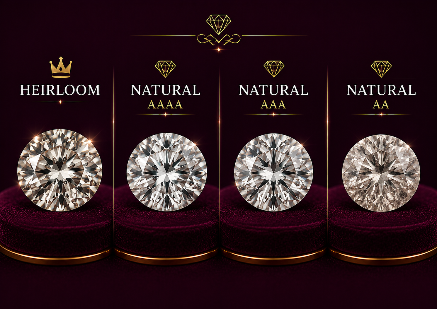 Heirloom vs Natural AAAA vs AAA vs AA