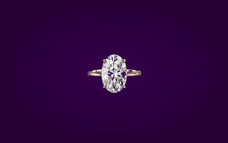 Oval diamond shape