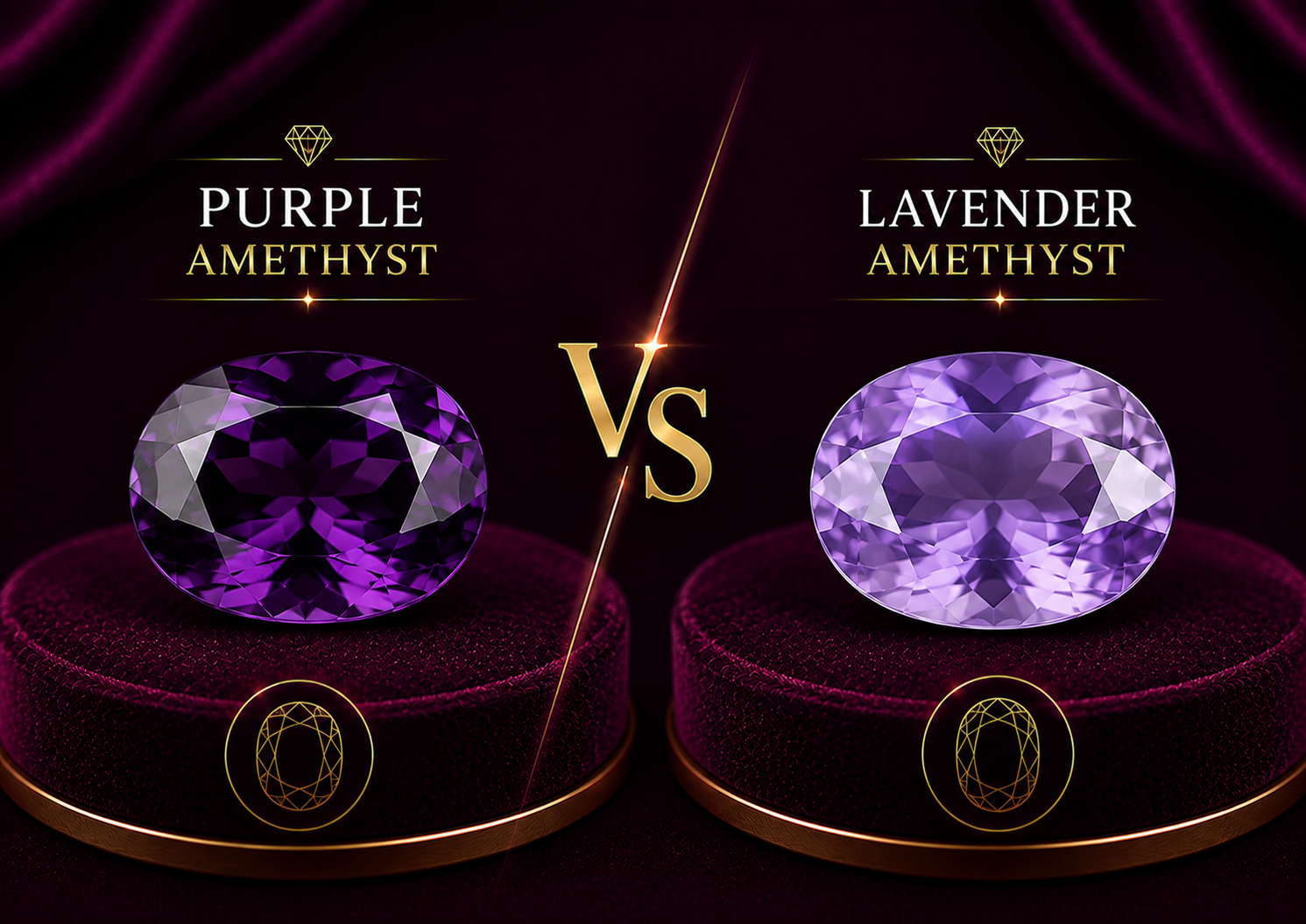 Purple vs Lavender Amethyst