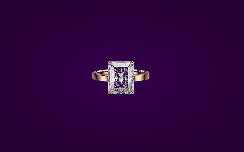 Radiant diamond shape