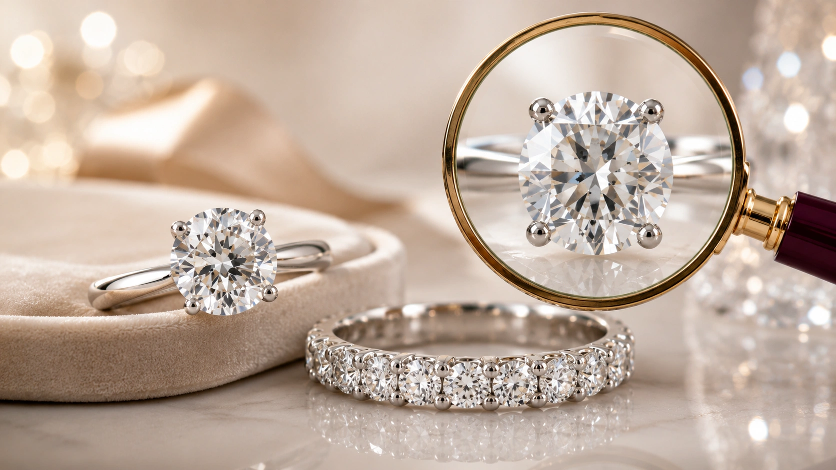 Diamond clarity grades for engagement rings