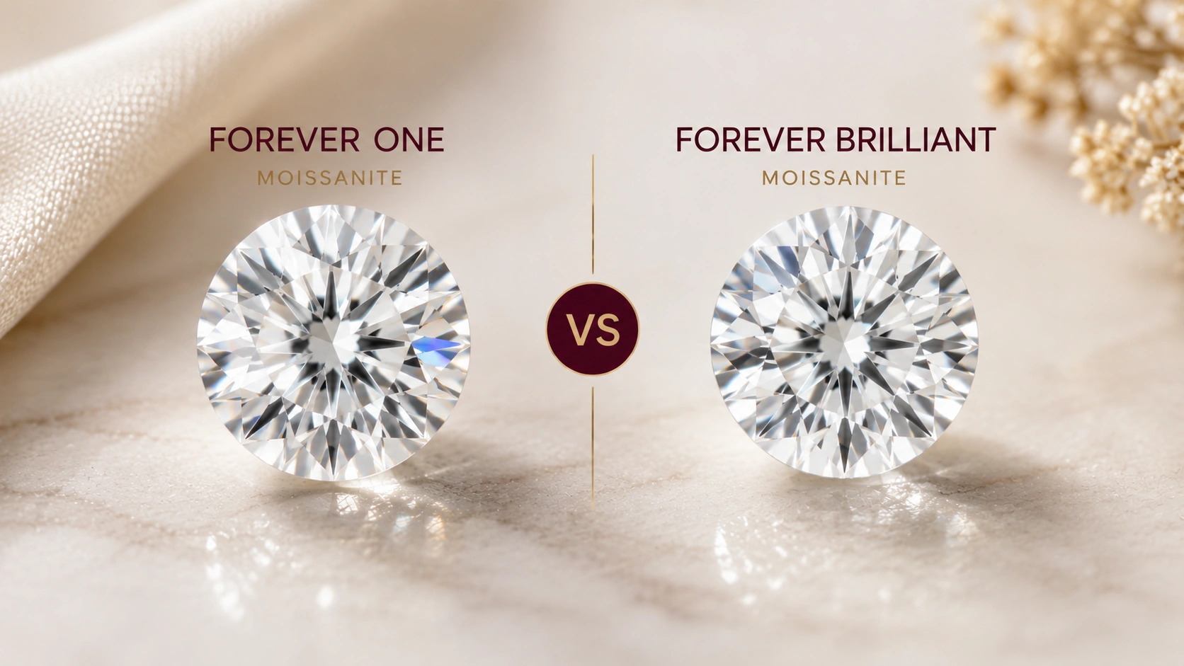 Forever One vs Forever Brilliant moissanite