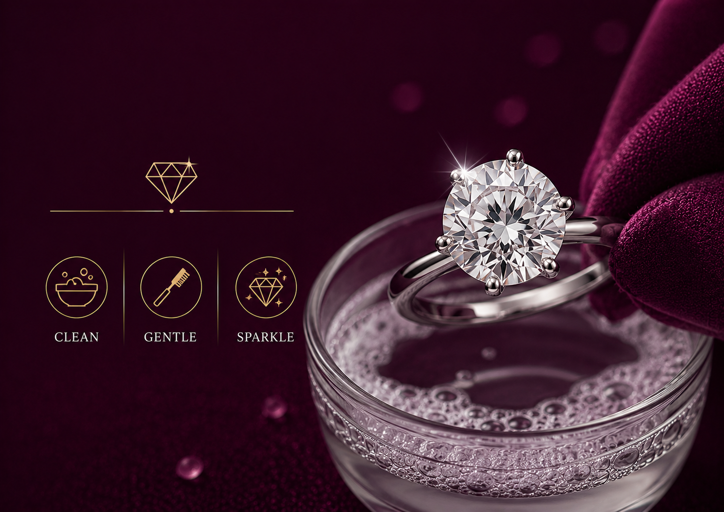 Best Way to Clean a Lab Diamond Ring