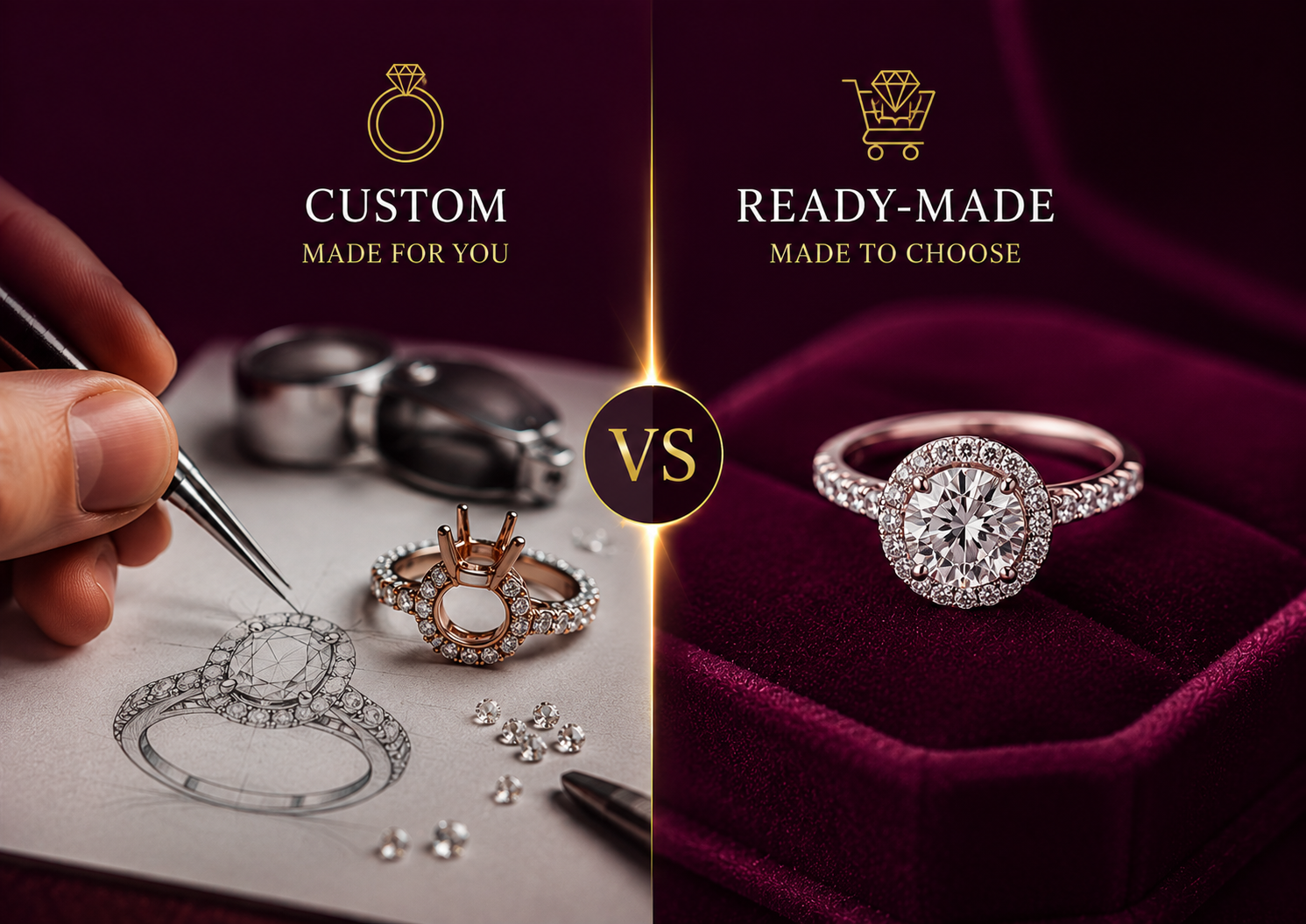 Custom vs Ready-Made Jewelry
