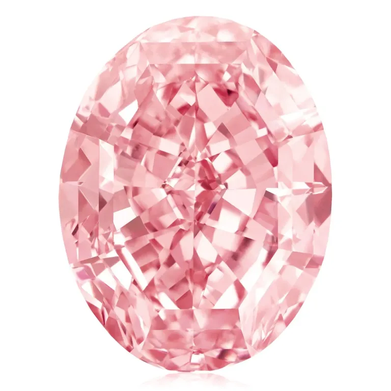 Pink Star Diamond 59.60 carat official photograph