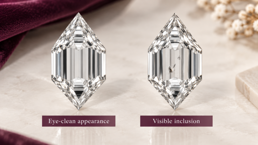lozenge-step-cut-diamond-clarity-comparison