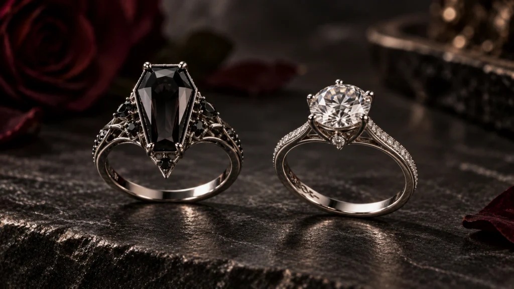Engagement ring symbolizing lifelong commitment and devotion